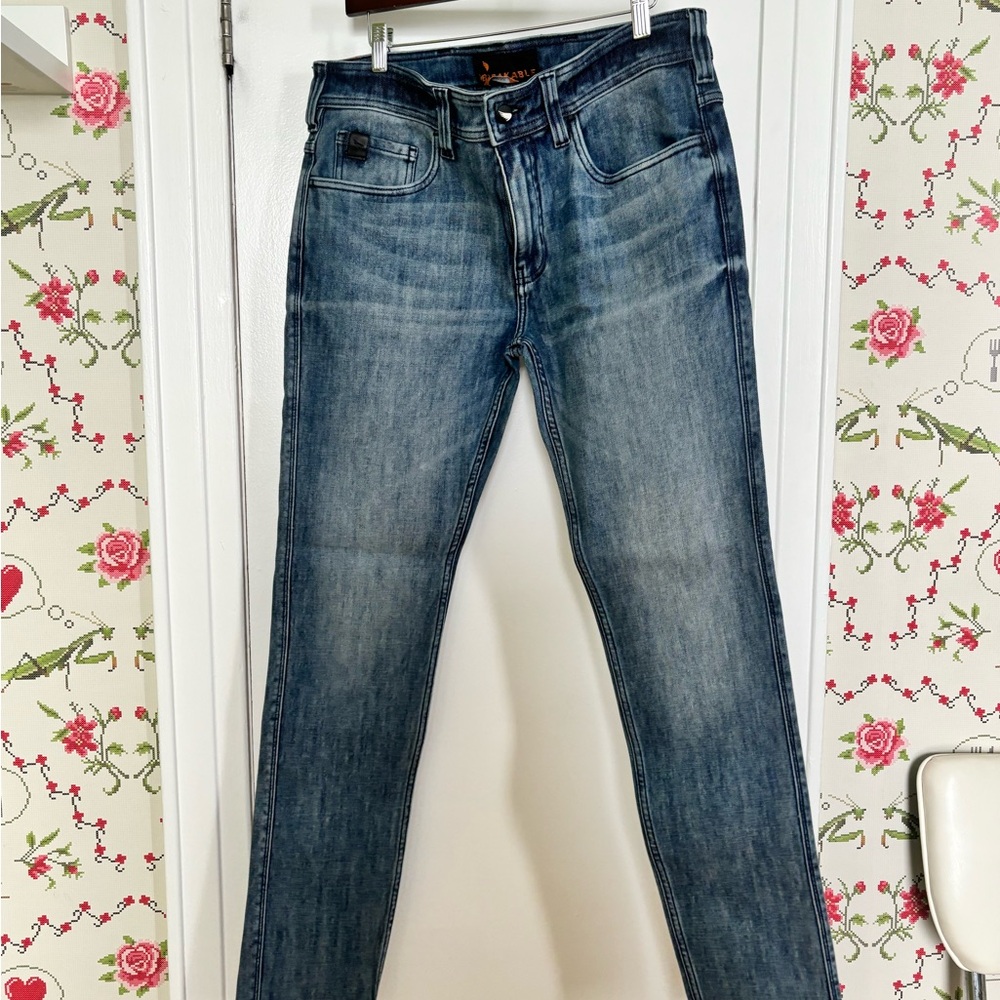 Classic Blue Saint Unbreakable Worlds Strongest Denim Men's Jeans (Never Worn)